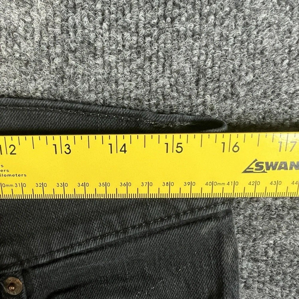 Levi's 511 Slim Fit Jeans Men's‎ W32 L31 Black Stretch Denim Mexico Read